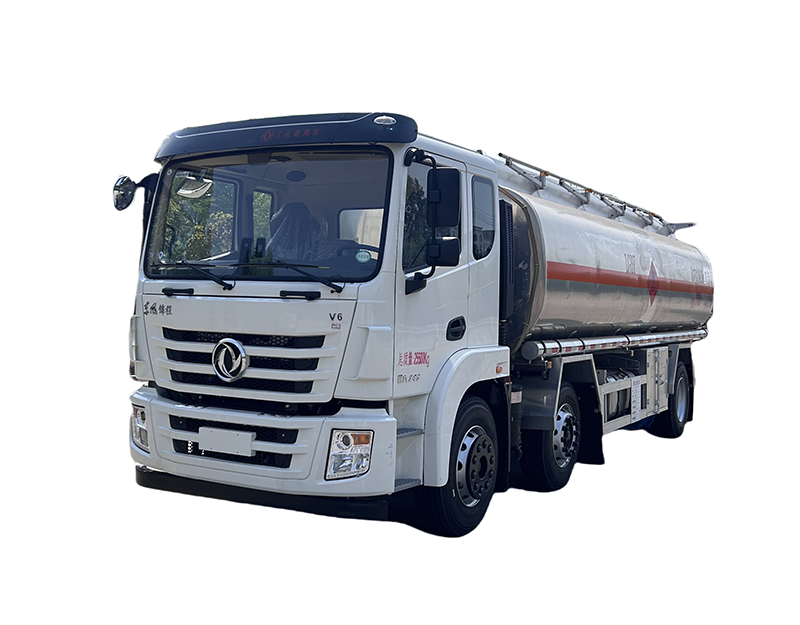 Dongfeng 25.3CBM Tri-Axle Aluminum Alloy Fuel Tanker Truck