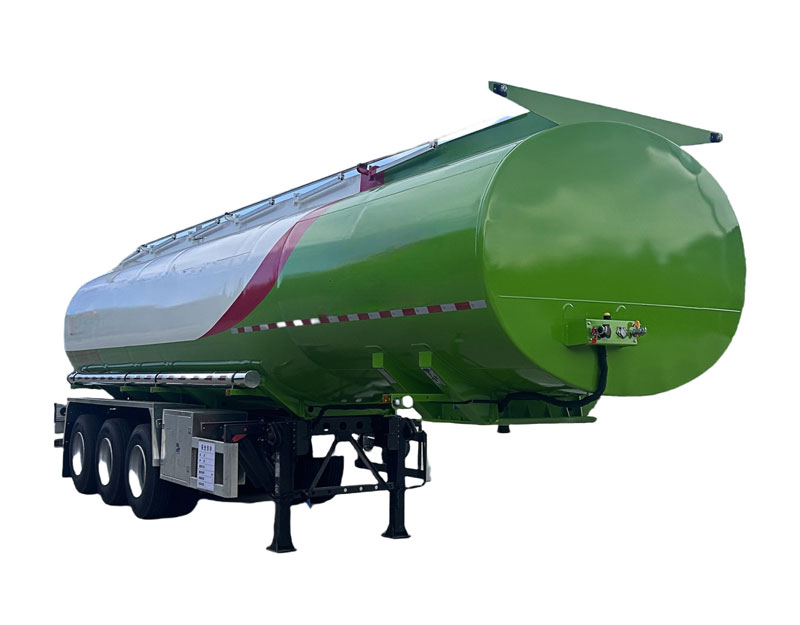 39CBM Stainless Steel Edible Oil Tanker Semi Trailer