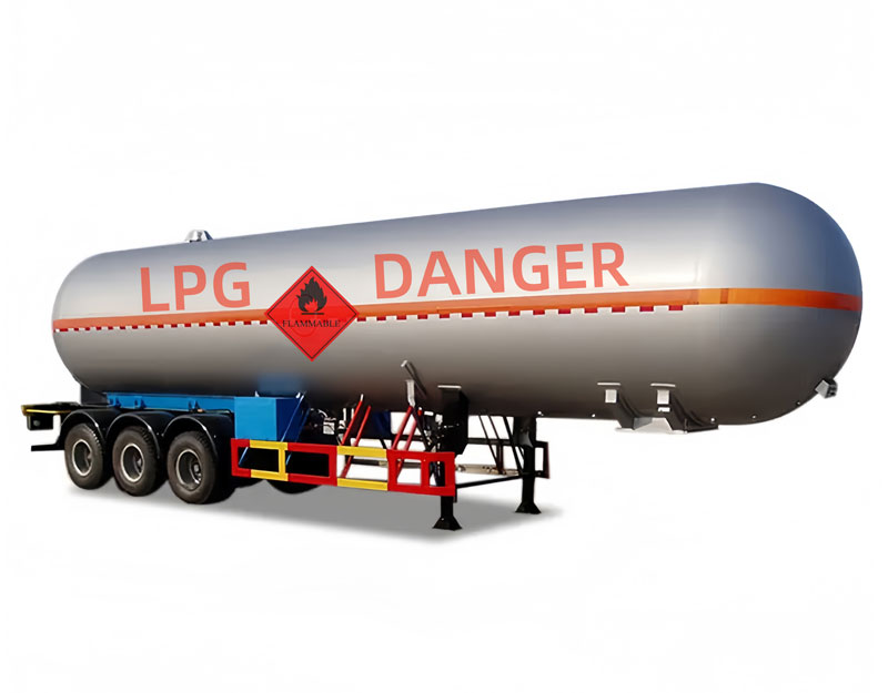 49.6CBM LPG Tank Semi Trailer