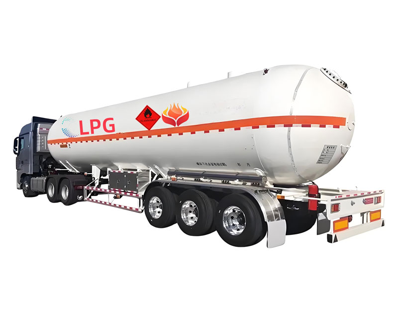 54CBM LPG Delivery Tank Semi-Trailer