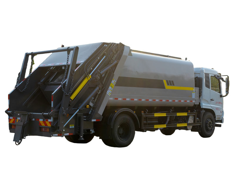 13CBM Dongfeng Hydraulic Compaction Garbage Truck
