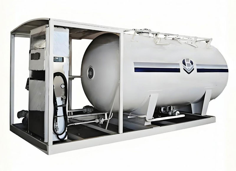 25cbm lpg skid station