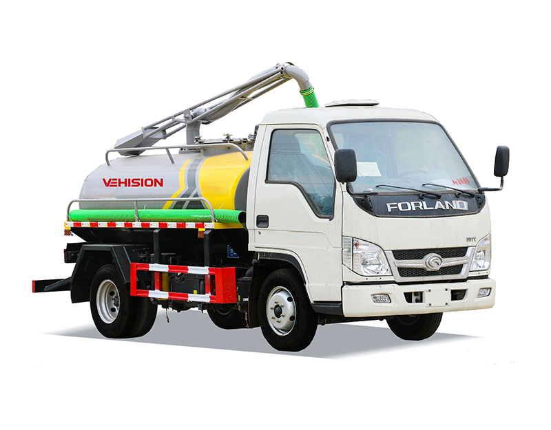 Foton 2.5CBM Fecal Vacuum Truck