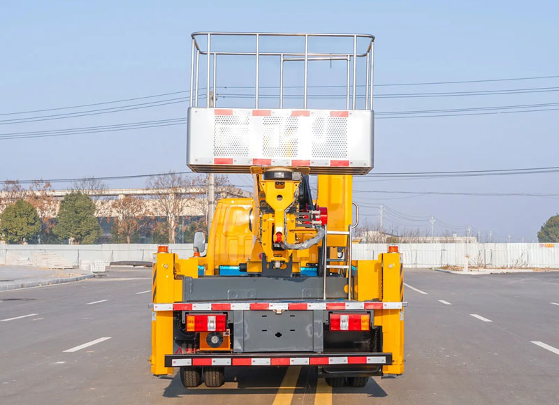 jmc 23m dual cylinder truck mounted platforms 4