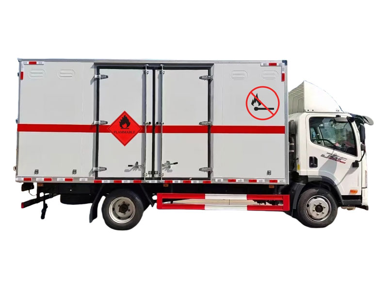 faw-flammable-liquid-van-transport-truck