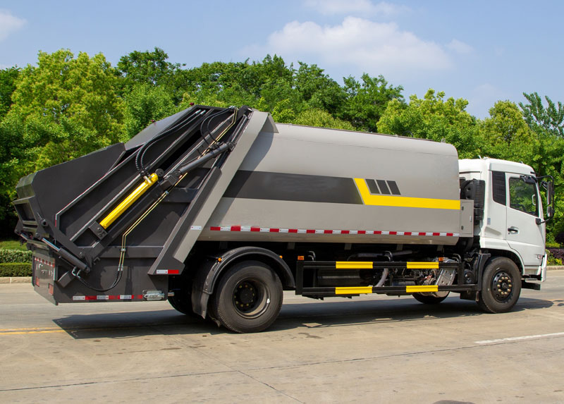 four optional rear garbage body structures 2