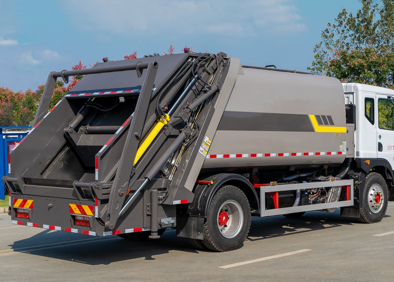 four optional rear garbage body structures 4