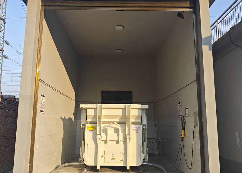 high quality of mobile garbage station 3