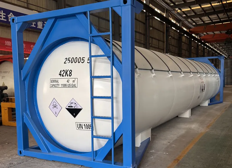 40ft liquid ammonia iso tank container company