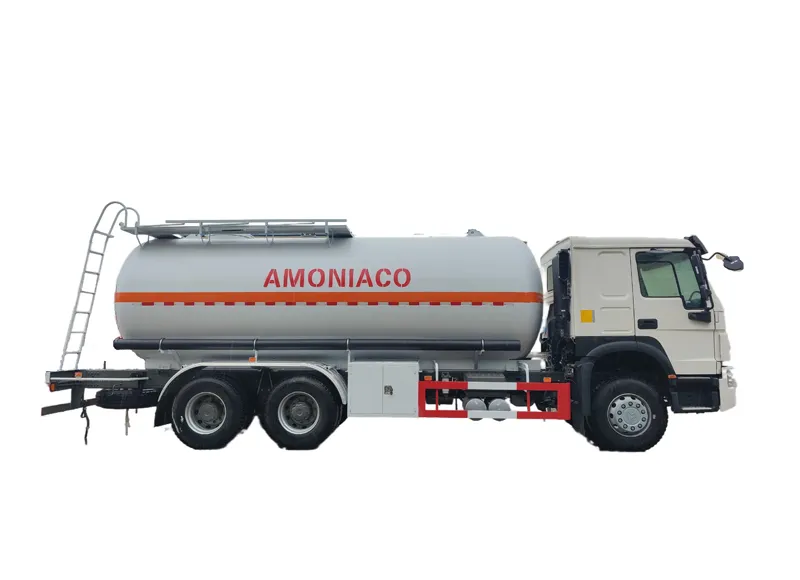 howo 6X4 20m³ anhydrous ammonia tanker truck