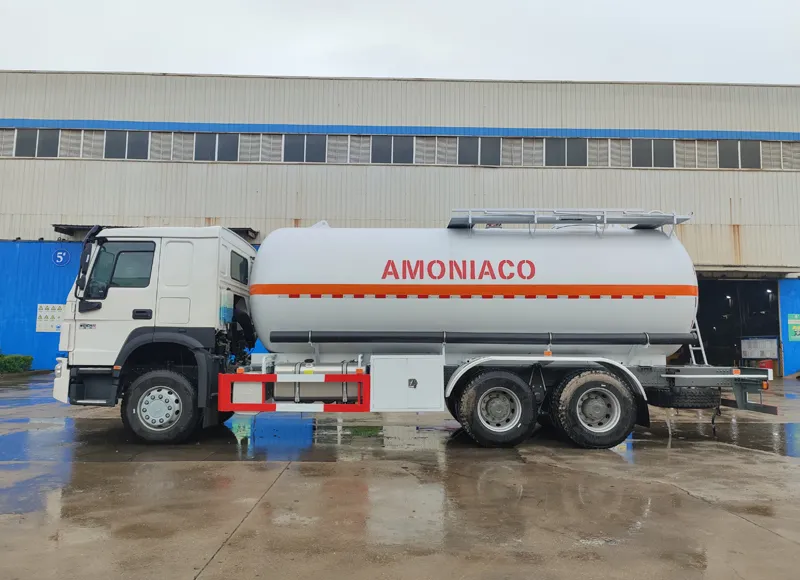 howo 6X4 20m³ anhydrous ammonia tanker truck factory