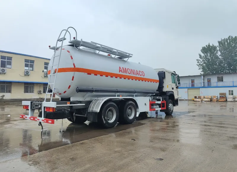 howo 6X4 20m³ anhydrous ammonia tanker truck manufacturer