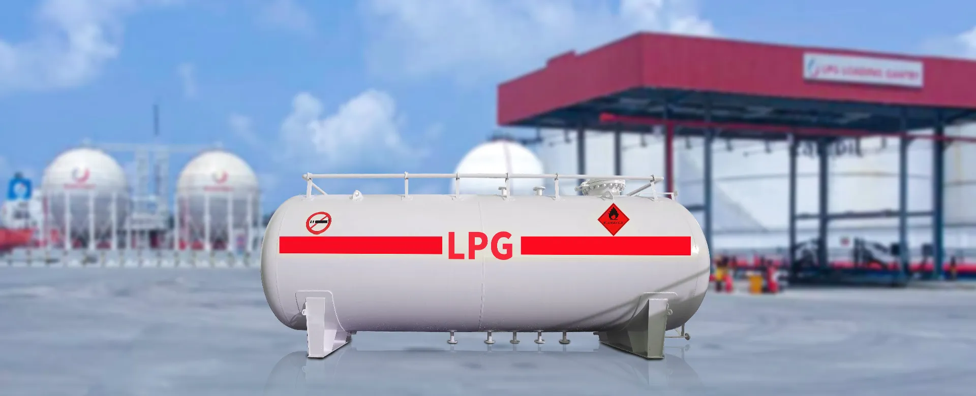 Custom Industrial LPG Storage Tanks Reliable · Durable · Safe
