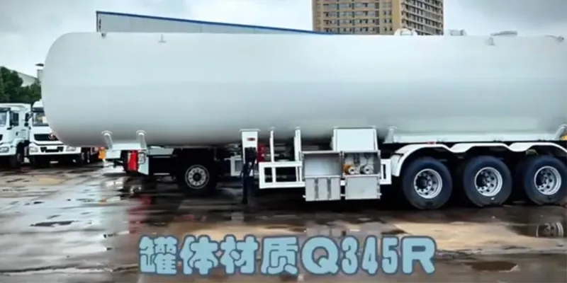 40–62m³ LPG Tank Trailer | Vehision