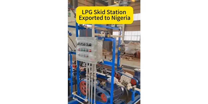 LPG skid station