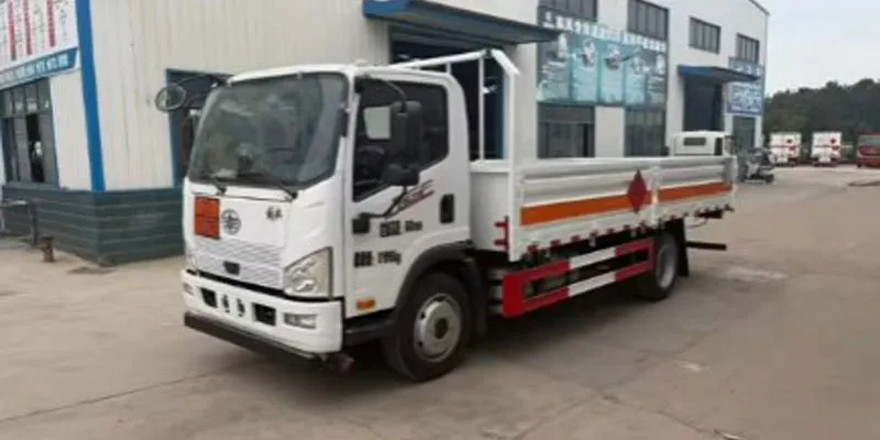 Jiefang Dachai 180HP Gas Cylinder Truck In Stock | 5.2m Cargo Body | Great Value