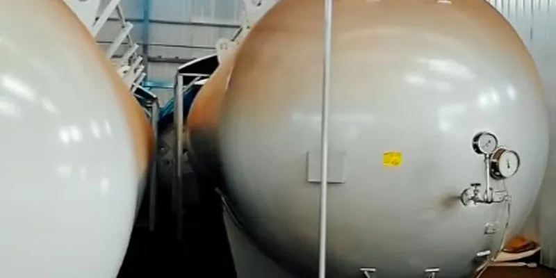 LPG filling station