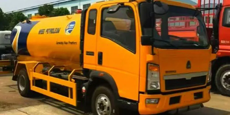 LPG filling truck for shipping