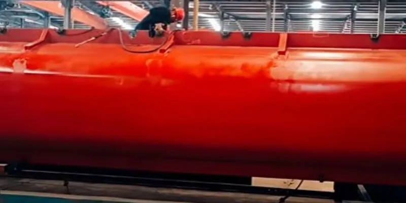 LPG Tank Trailer Manufacturing in Our Workshop