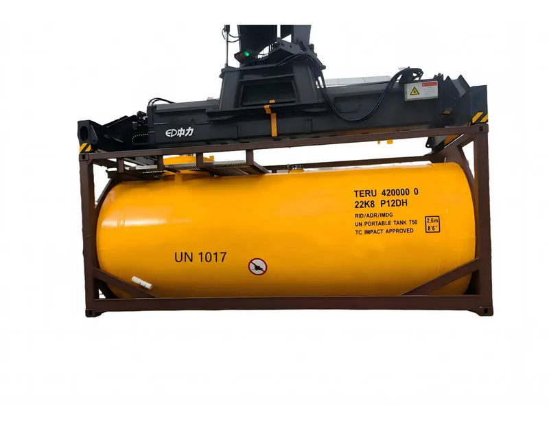 20FT ASME T50 Chlorine ISO Tank  LR ABS Certified