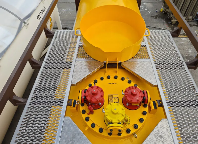 20ft asme t50 chlorine iso tank lr abs certified 4