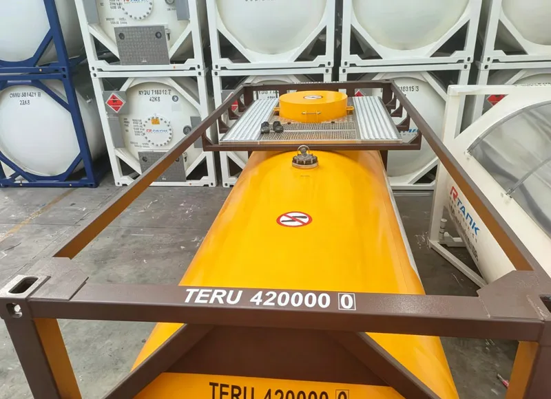 20ft asme t50 chlorine iso tank lr abs certified 5
