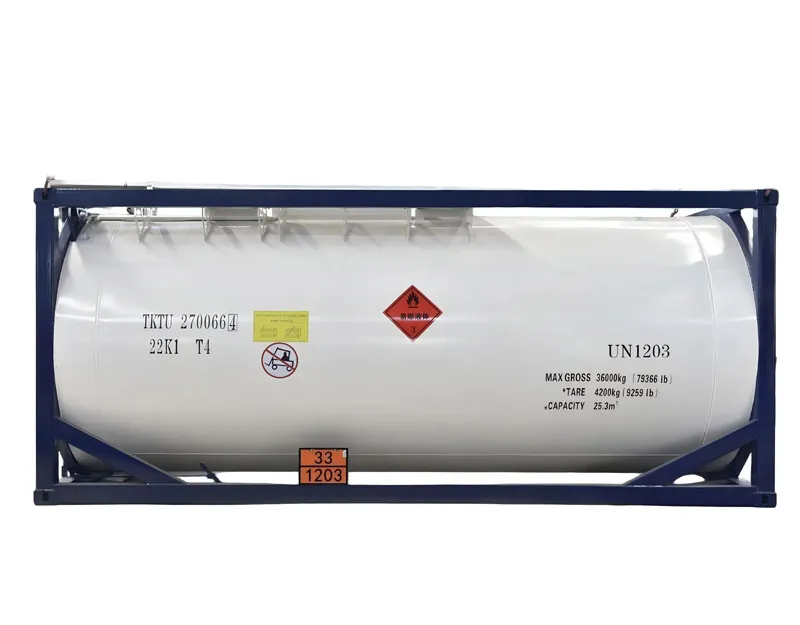 20FT T4 ISO Tank Container for Gasoline & Diesel