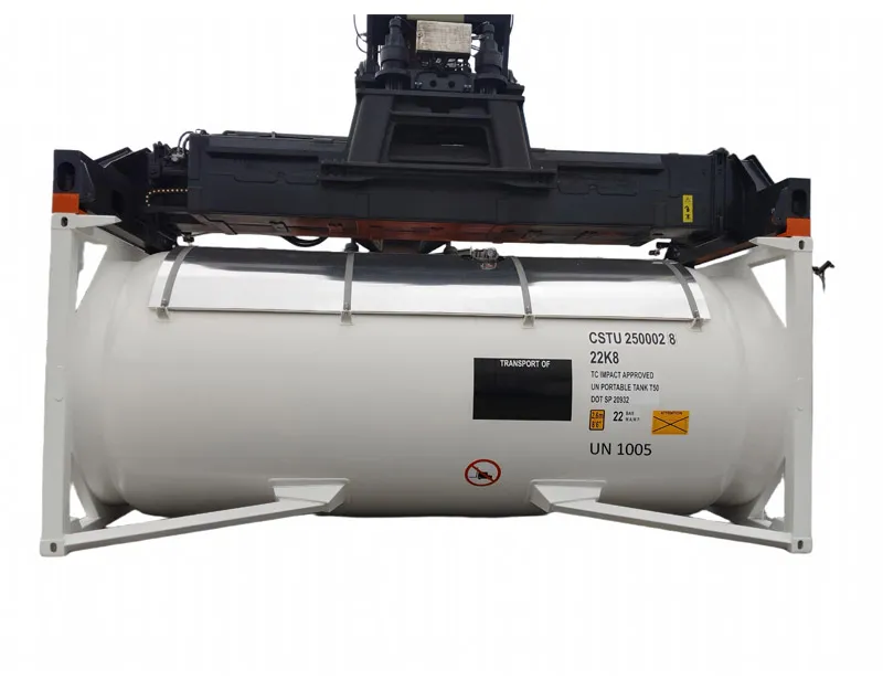 20FT T50 Anhydrous Ammonia ISO Tank Container