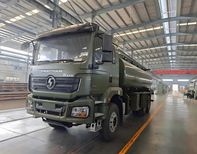 SHACMAN 20000L 4-Compartment Fuel Tanker Truck