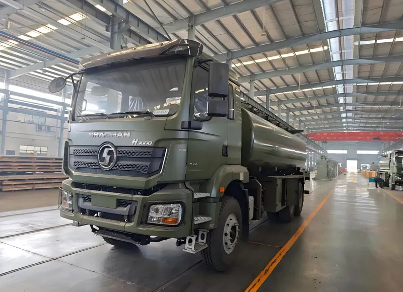 shacman 20000l 4 compartment fuel tanker truck 1