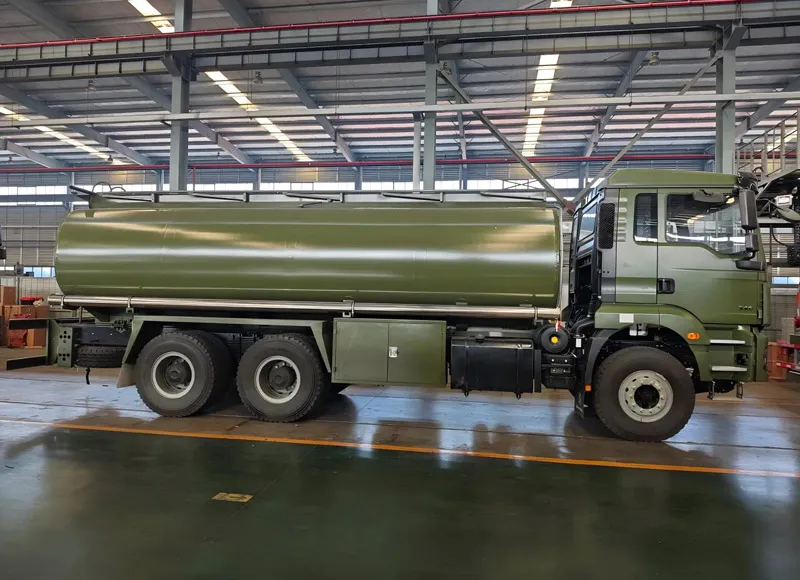 shacman 20000l 4 compartment fuel tanker truck 2