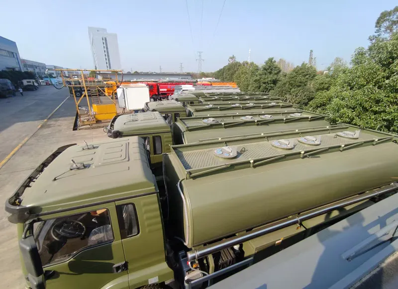 shacman 20000l 4 compartment fuel tanker truck 5