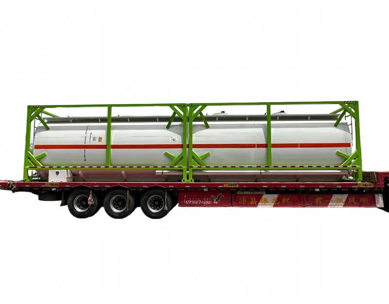 40FT T4 UN Portable Full Frame Collar ISO Tank Container